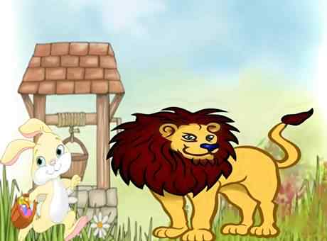 Clever Hare And The Lion Panchatantra Story In Hindi
