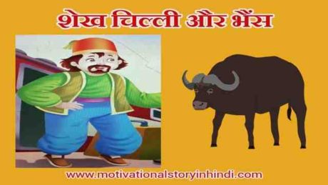 shekh chilli aur bhains ka kissa scaled शेखचिल्ली और भैंस की कहानी | Shekh Chilli And Buffalo Story In Hindi
