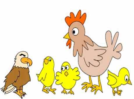 The Eagle And The Chicken Story In Hindi 