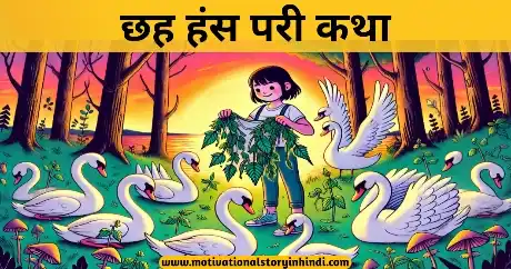The Six Swans Fairy Tale In Hindi