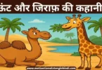 Camel and Giraffe Story in Hindi ऊंट और जिराफ़ की कहानी | Camel And Giraffe story In Hindi